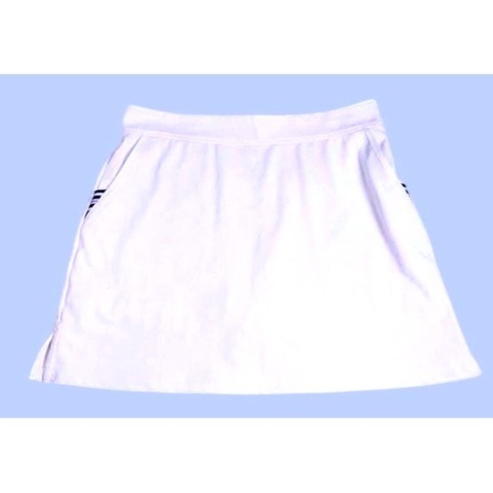 Vineyard Vines ~ Performance Skort ~ White with Navy Striped Accent ~ Medium